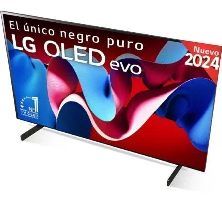 LG OLED42C45LA TV OLED evo AI C4 42 pulg. 4K UHD Smart TV webOS 24